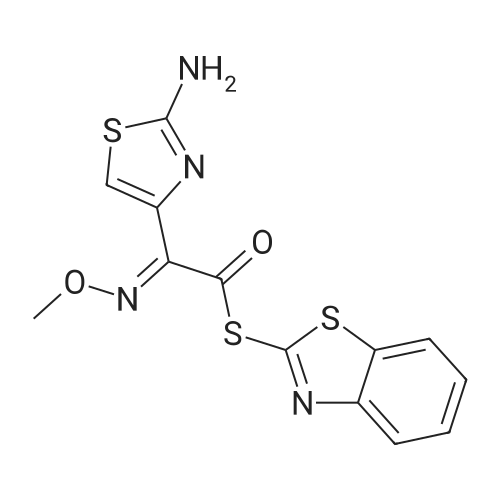 S-Benzo[d]thiazol-2-yl 2-(2-aminothiazol-4-yl)-2-(methoxyimino)ethanethioate
