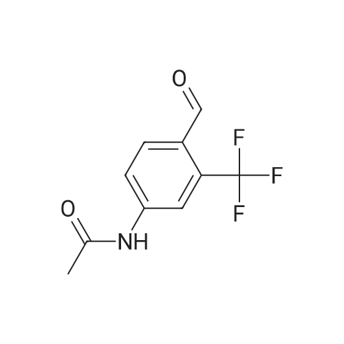 N-(4-Formyl-3-(trifluoromethyl)phenyl)acetamide