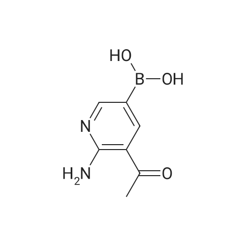 (5-Acetyl-6-aminopyridin-3-yl)boronic acid