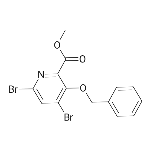 Methyl 3-(benzyloxy)-4,6-dibromopicolinate