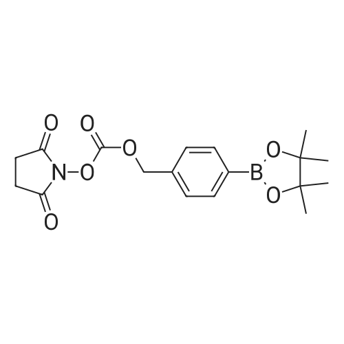 2,5-Dioxopyrrolidin-1-yl 4-(4,4,5,5-tetramethyl-1,3,2-dioxaborolan-2-yl)benzyl carbonate
