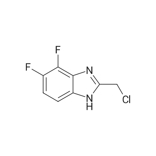2-(Chloromethyl)-4,5-difluoro-1H-benzo[d]imidazole