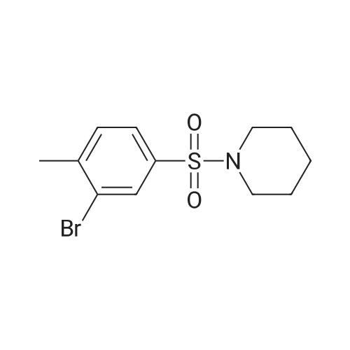 1-((3-Bromo-4-methylphenyl)sulfonyl)piperidine