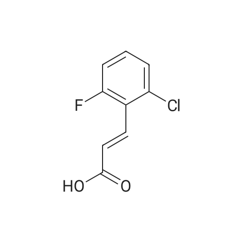 (E)-3-(2-Chloro-6-fluorophenyl)acrylic acid