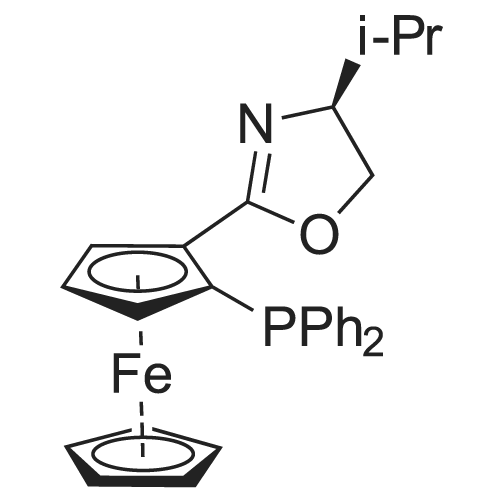(2Sp)-1-[(4S)-4,5-Dihydro-4-(1-methylethyl)-2-oxazolyl]-2-(diphenylphosphino)ferrocene