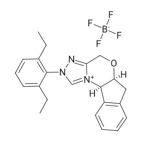 (5aS,10bR)-2-(2,6-Diethylphenyl)-4,5a,6,10b-tetrahydro-2H-indeno[2,1-b][1,2,4]triazolo[4,3-d][1,4]oxazin-11-ium tetrafluoroborate