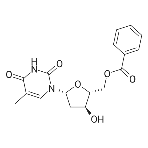((2R,3S,5R)-3-Hydroxy-5-(5-methyl-2,4-dioxo-3,4-dihydropyrimidin-1(2H)-yl)tetrahydrofuran-2-yl)methyl benzoate