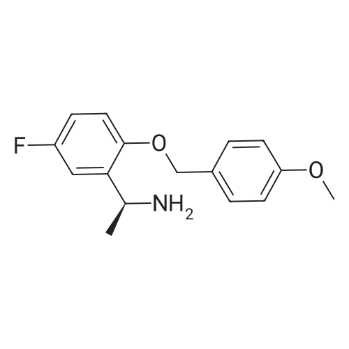 (S)-1-(5-fluoro-2-((4-methoxybenzyl)oxy)phenyl)ethan-1-amine