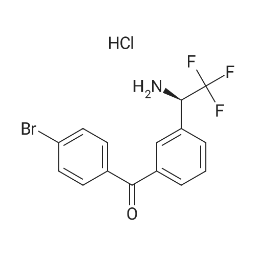 (R)-(3-(1-Amino-2,2,2-trifluoroethyl)phenyl)(4-bromophenyl)methanone hydrochloride