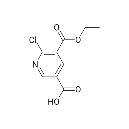 6-Chloro-5-(ethoxycarbonyl)nicotinic acid