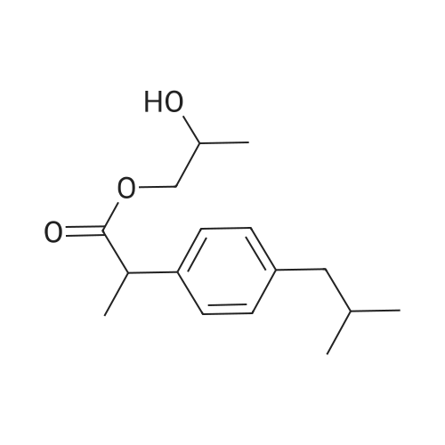 2-Hydroxypropyl 2-(4-isobutylphenyl)propanoate