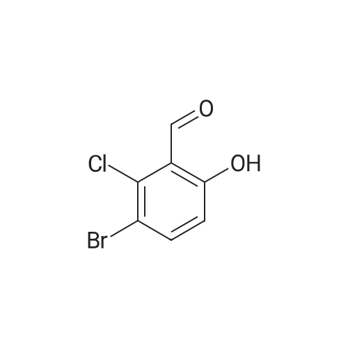 3-Bromo-2-chloro-6-hydroxybenzaldehyde