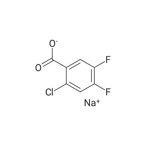 Sodium 2-chloro-4,5-difluorobenzoate