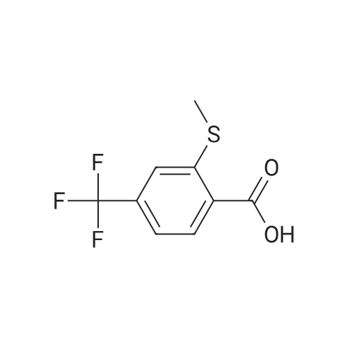 2-Methylsulfanyl-4-(trifluoromethyl)benzoic acid