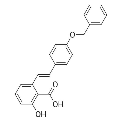 2-(4-(Benzyloxy)styryl)-6-hydroxybenzoic acid