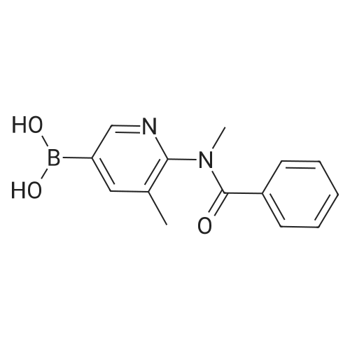 (5-Methyl-6-(N-methylbenzamido)pyridin-3-yl)boronic acid