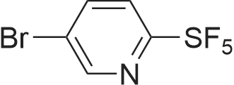 5-Bromo-2-(pentafluoro-l6-sulfanyl)pyridine