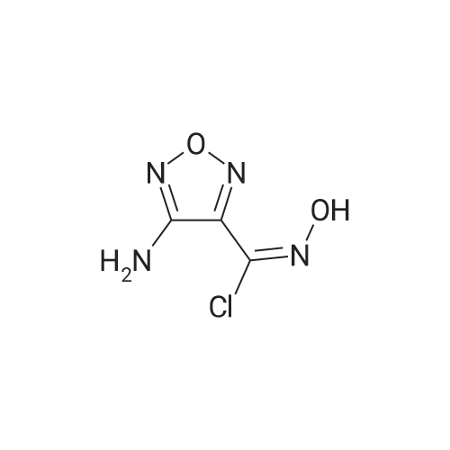 4-Amino-N-hydroxy-1,2,5-oxadiazole-3-carbimidoyl chloride
