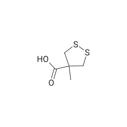 4-Methyl-1,2-dithiolane-4-carboxylic acid