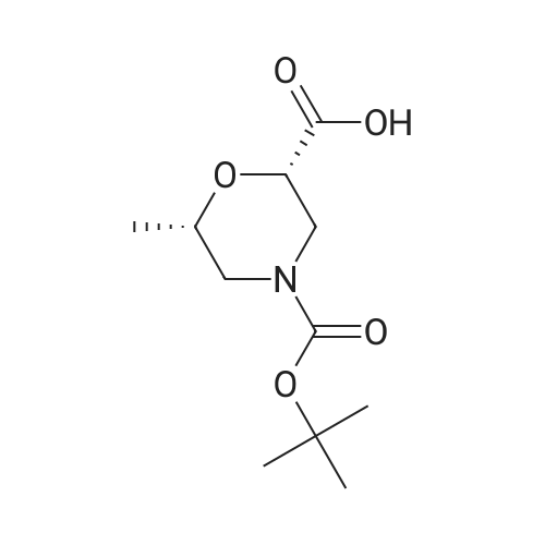 (2S,6S)-4-(tert-Butoxycarbonyl)-6-methylmorpholine-2-carboxylic acid