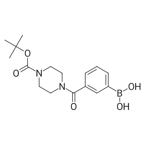 (3-(4-(tert-Butoxycarbonyl)piperazine-1-carbonyl)phenyl)boronic acid