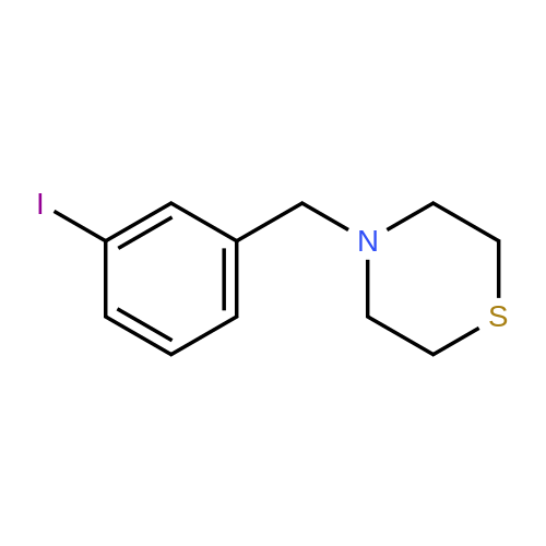 4-(3-Iodobenzyl)thiomorpholine