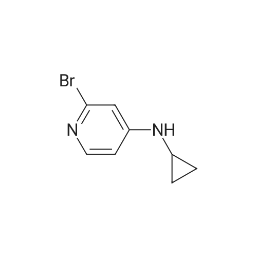2-Bromo-N-cyclopropylpyridin-4-amine