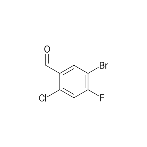 5-Bromo-2-chloro-4-fluorobenzaldehyde