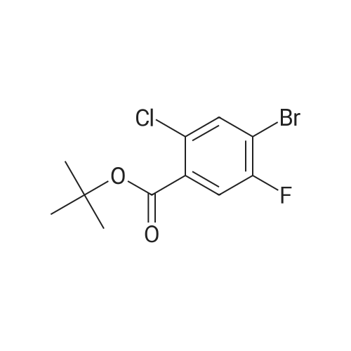 tert-butyl 4-bromo-2-chloro-5-fluorobenzoate