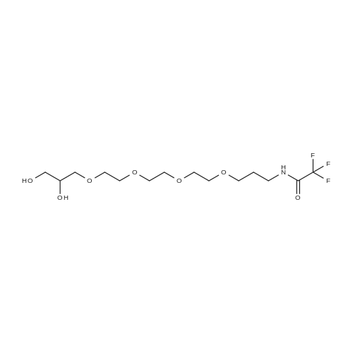 N-(15,16-Dihydroxy-4,7,10,13-tetraoxahexadecyl)-2,2,2-trifluoroacetamide