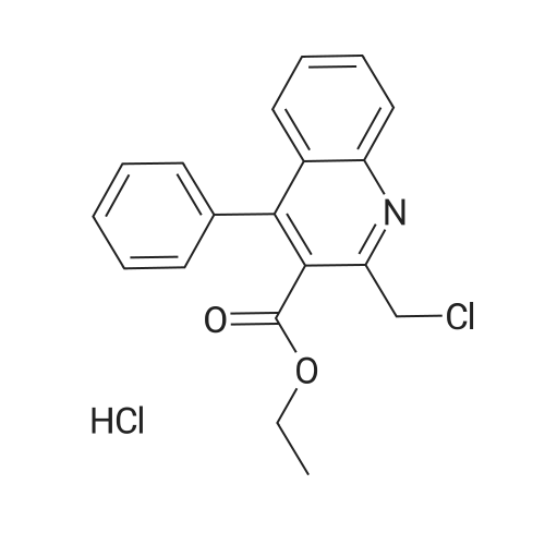 Ethyl 2-(chloromethyl)-4-phenylquinoline-3-carboxylate hydrochloride