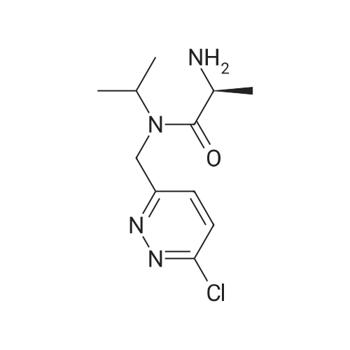 (S)-2-Amino-N-((6-chloropyridazin-3-yl)methyl)-N-isopropylpropanamide