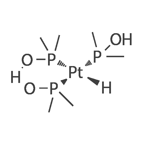 Hydrido(dimethylphosphinous acid-kP)[hydrogen bis(dimethylphosphinito-kP)]platinum(II)