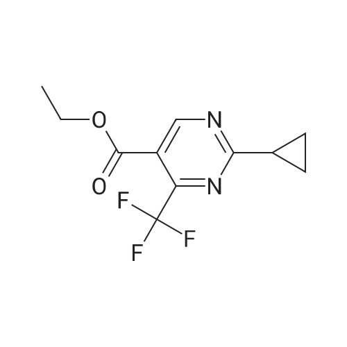 Ethyl 2-cyclopropyl-4-(trifluoromethyl)pyrimidine-5-carboxylate