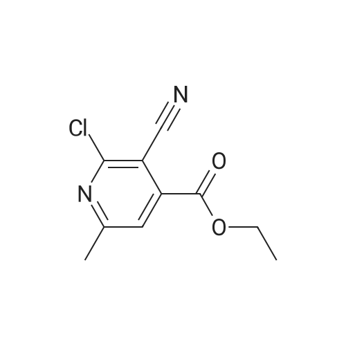 Ethyl-2-chloro-3-cyano-6-methylisonicotinate