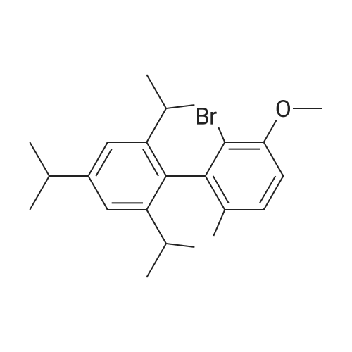 2-Bromo-2',4',6'-triisopropyl-3-methoxy-6-methyl-1,1'-biphenyl