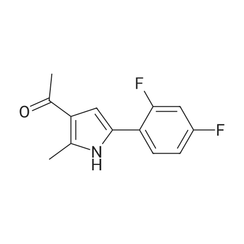 1-(5-(2,4-Difluorophenyl)-2-methyl-1H-pyrrol-3-yl)ethanone