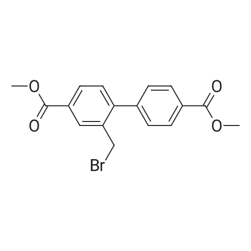 Dimethyl 2-(bromomethyl)-[1,1'-biphenyl]-4,4'-dicarboxylate