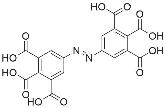 5,5'-(Diazene-1,2-diyl)bis(benzene-1,2,3-tricarboxylic acid)