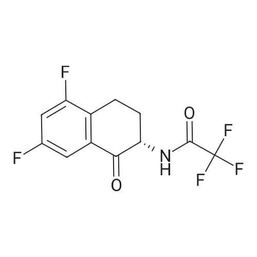 (S)-N-(5,7-Difluoro-1-oxo-1,2,3,4-tetrahydronaphthalen-2-yl)-2,2,2-trifluoroacetamide