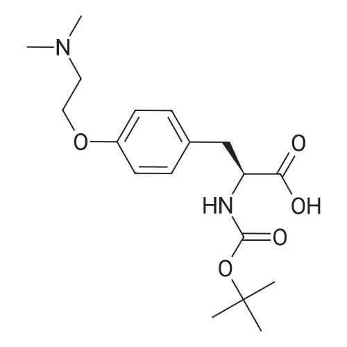 (S)-2-((tert-Butoxycarbonyl)amino)-3-(4-(2-(dimethylamino)ethoxy)phenyl)propanoic acid