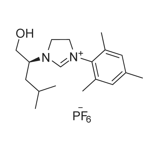 (S)-1-(1-Hydroxy-4-methylpentan-2-yl)-3-mesityl-4,5-dihydro-1H-imidazol-3-ium hexafluorophosphate(V)