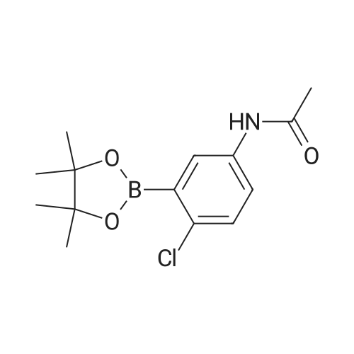 N-(4-Chloro-3-(4,4,5,5-tetramethyl-1,3,2-dioxaborolan-2-yl)phenyl)acetamide