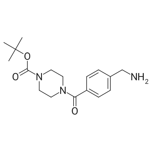 tert-Butyl 4-(4-(aminomethyl)benzoyl)piperazine-1-carboxylate