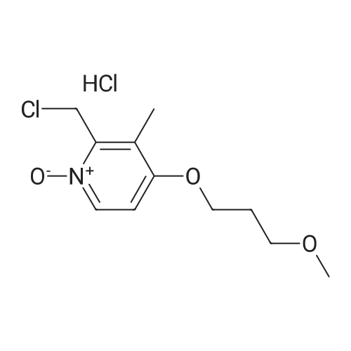 2-(Chloromethyl)-4-(3-methoxypropoxy)-3-methylpyridine 1-oxide hydrochloride