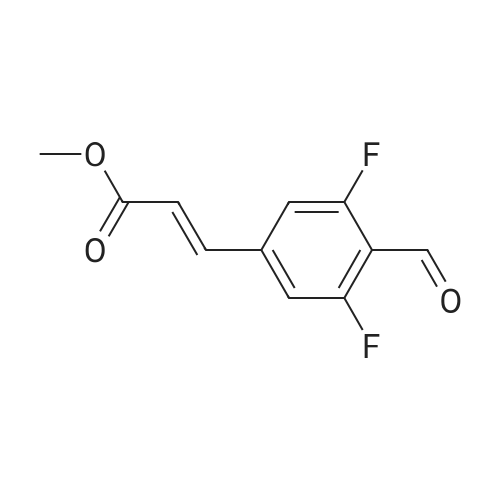 (E)-Methyl 3-(3,5-difluoro-4-formylphenyl)acrylate