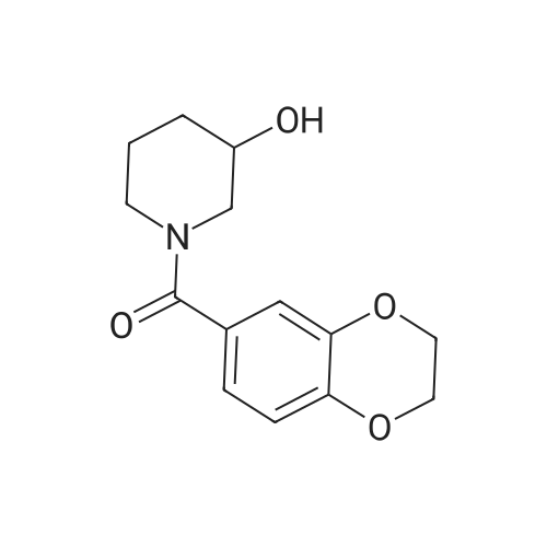 (2,3-Dihydrobenzo[b][1,4]dioxin-6-yl)(3-hydroxypiperidin-1-yl)methanone