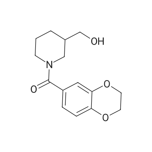 (2,3-Dihydrobenzo[b][1,4]dioxin-6-yl)(3-(hydroxymethyl)piperidin-1-yl)methanone