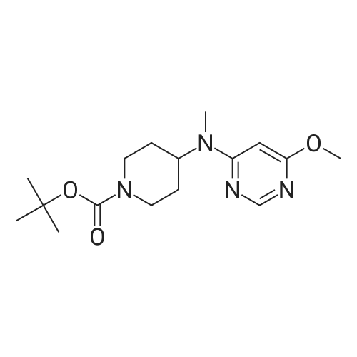 tert-Butyl 4-((6-methoxypyrimidin-4-yl)(methyl)amino)piperidine-1-carboxylate
