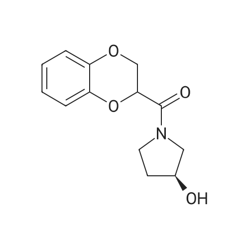 (2,3-Dihydrobenzo[b][1,4]dioxin-2-yl)((S)-3-hydroxypyrrolidin-1-yl)methanone